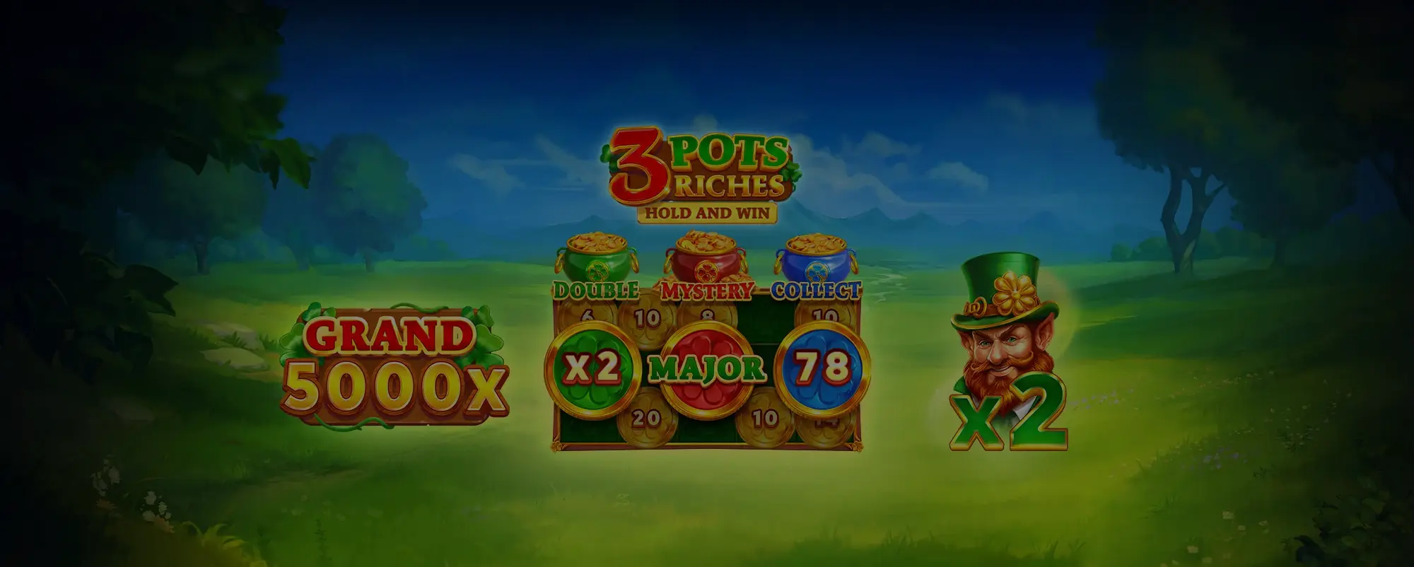 3 Pots Riches: Hold and Win slot